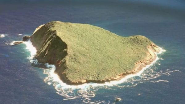 Ata island in the Pacific